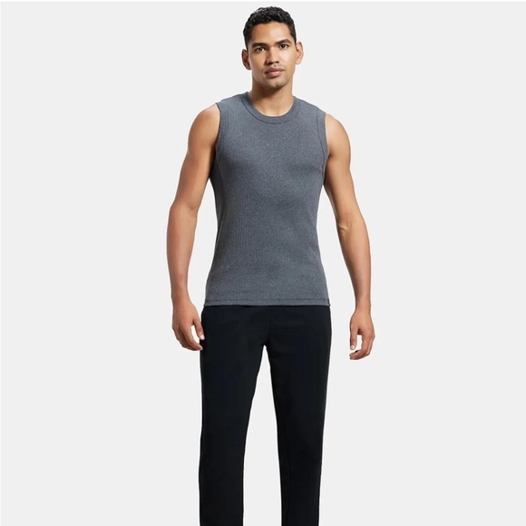 NWT Jockey Muscle Tank Top 100% Super Combed Cotton Ribbed Fabric Medium 95 cm - Picture 5 of 8